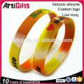 2015 best sales ecofriendly silicone bracelet with inexpensive price made by artigifts